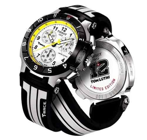 Réplica de Relógio Tissot T-Race Moto Gp 2012 Tom Luthi-0