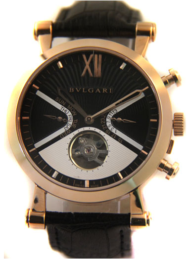 Réplica de Relógio Bulgari Sotiro Gold Black-0