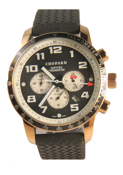 Réplica de Relógio Chopard Mille Miglia Gold Black-603