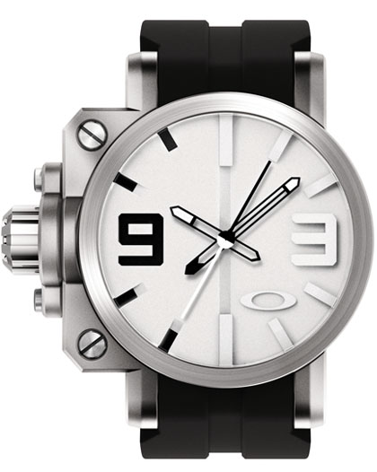 Réplica de Relógio Oakley Gearbox Silver White-0