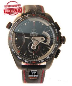 Relógio Tag Heuer Grand Carrera 36Rs Limited Edition Red Réplica
