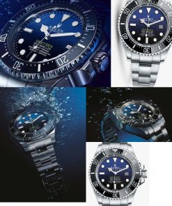 Réplica de Relógios Rolex Deepsea Challenge D-Blue