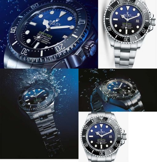 Réplica de Relógios Rolex Deepsea Challenge D-Blue