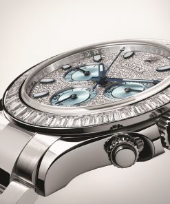 Réplica de Relógio Rolex Cosmograph Daytona Platinum Diamante (Lançamento 2015)-2374