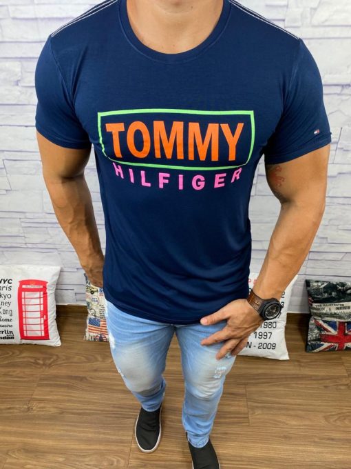 Camiseta Tommy Azul-0