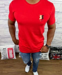 Camiseta Burberry Vermelho-0