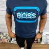 Camiseta Hugo Boss Azul-0