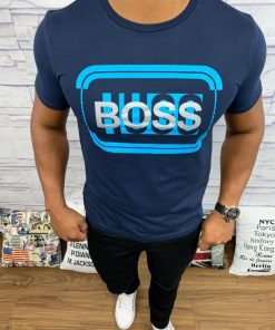 Camiseta Hugo Boss Azul-0