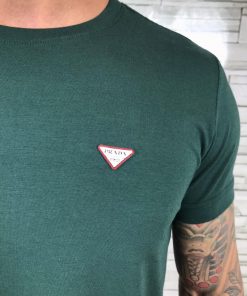 Camiseta Prada Verde-4946