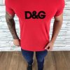 Camiseta Dolce & Gabbana Vermelho-0