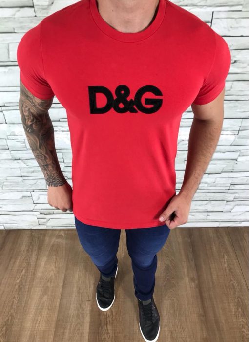 Camiseta Dolce & Gabbana Vermelho-0