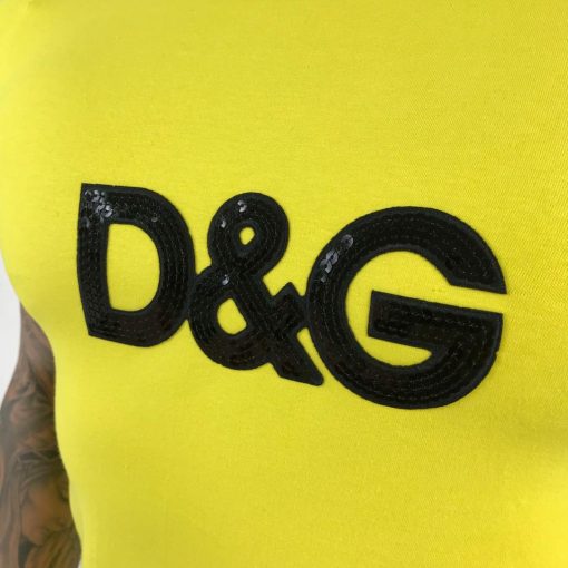 Camiseta Dolce & Gabbana Amarelo-4802