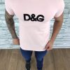 Camiseta Dolce & Gabbana Rosa-0