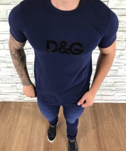 Camiseta Dolce & Gabbana Azul Marinho-0