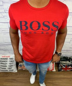 Camiseta Hugo Boss Vermelha-0