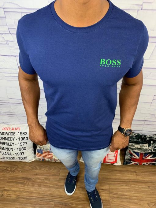 Camiseta Hugo Boss Azul Marinho-0