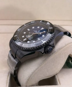 Réplica de Relógio Rolex Deapsea - SEA-DEWELLER Preto 2