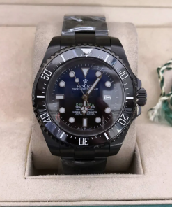 Réplica de Relógio Rolex Deapsea - SEA-DEWELLER Preto 4
