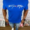 Camiseta Tommy Azul Royal-0