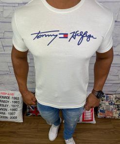 Camiseta Tommy Branco-0